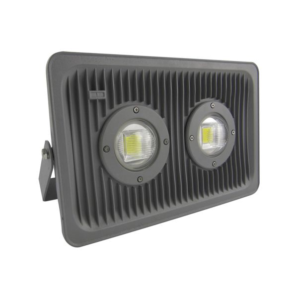 MEGAMEX REFLECTOR ANTIVANDALICO IP65 100W LED CON LENTE PC DOBLE CURVA ALTO FACTOR DE POTENCIA 6000K
