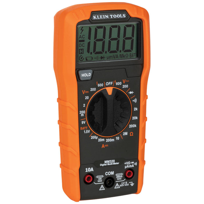KLEIN KIT DE PRUEBA ELÉCTRICA MULTIM DIG MM320+RT210+ET45+NCVT-3P