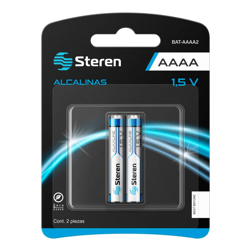 STEREN PILA ALCALINA AAAA 1.5V 4.2X0.8CM