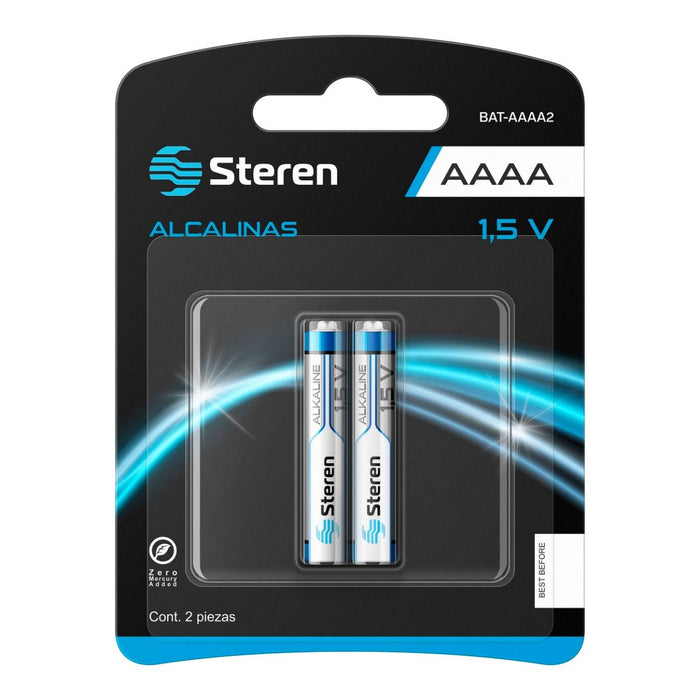 STEREN PILA ALCALINA AAAA 1.5V 4.2X0.8CM