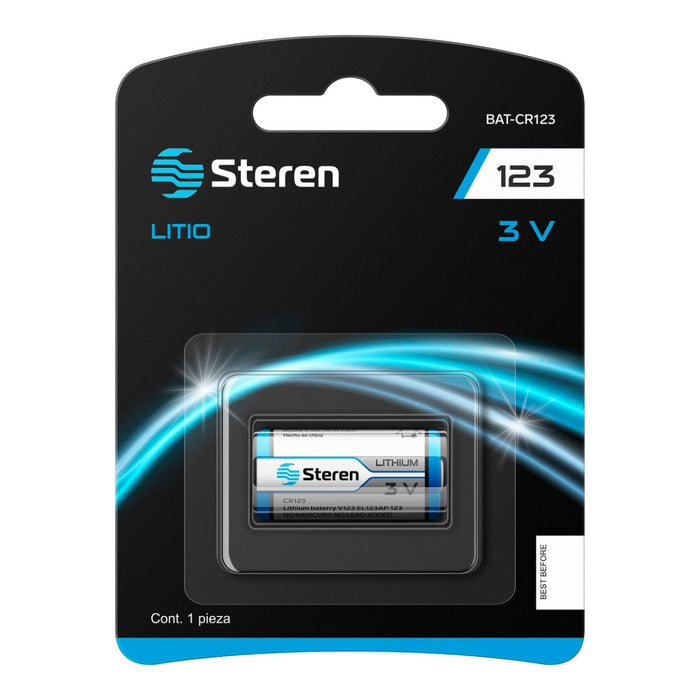 STEREN BATERIA DE LITIO DE 3 VOLTS P/FOTOGRAFIA