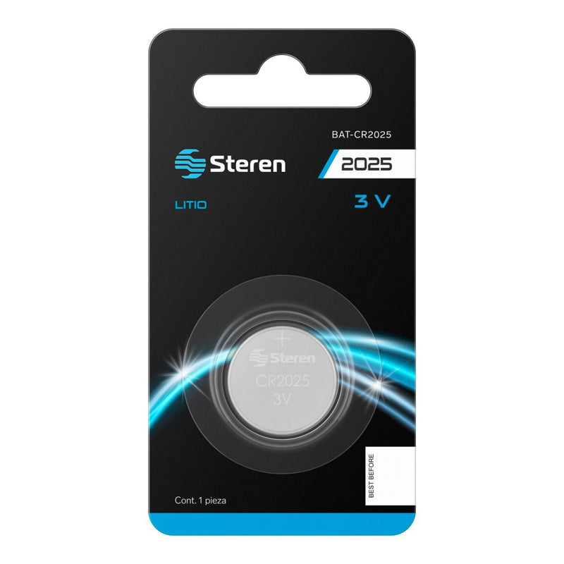 STEREN BATERIA DE LITIO TIPO MONEDA 3V 150 mAh