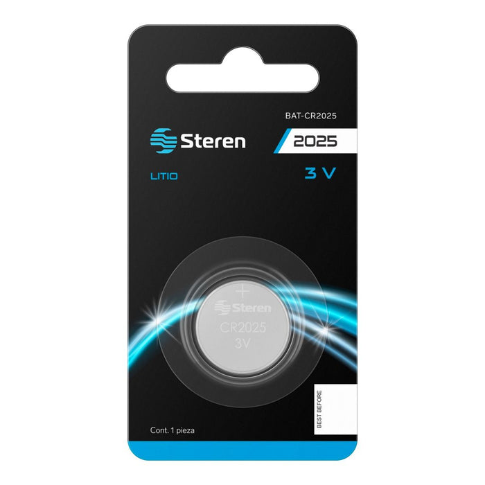 STEREN BATERIA DE LITIO TIPO MONEDA 3V 150 mAh