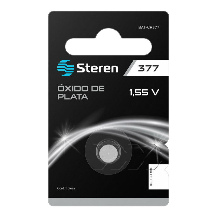STEREN PILA OXIDO DE PLATA 1.55V TIPO BOTON