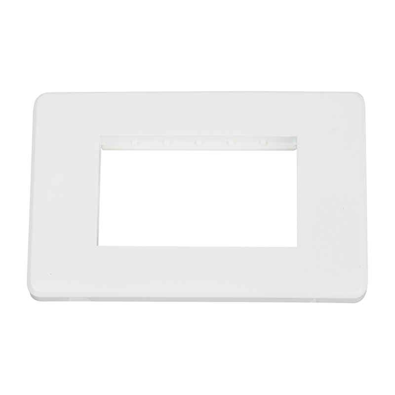 ARGOS PLACA DE PLASTICO BLANCA DOBLE DE 72 MM MATERIAL ABS