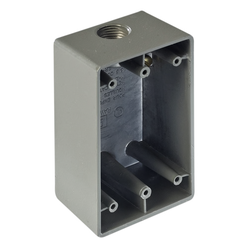 RAWELT CAJA RECTANGULAR 12.7 1/2"