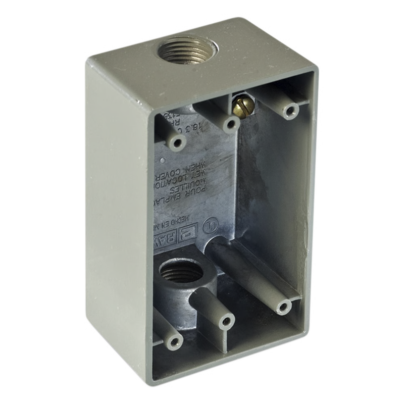 RAWELT CONDULET TIPO FSC RECTANGULAR 3/4 (19mm)