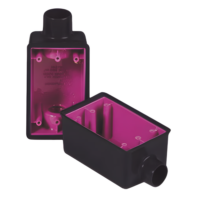 RAWELT CAJA RECTANGULAR PVC RR 1O 12.7 (1/2)