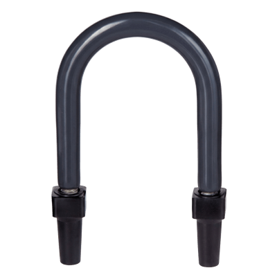 RAWEL ABRAZADERA U ACERO PVC P/TUBO 1 1/2" (38.1 mm) REC PVC PURPURA