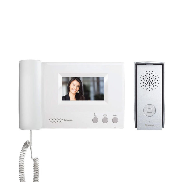 BTICINO TERRANEO VIDEO INTERFON KIT PANTALLA 4.3" 4H C/AURICULAR
