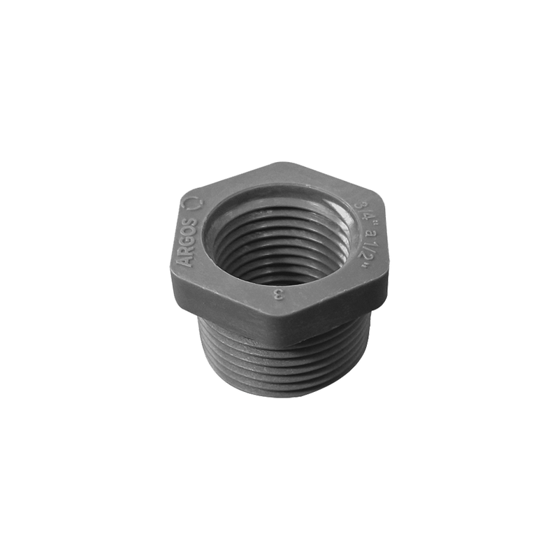 ARGOS REDUCCION NO METALICA 3/4" A 1/2" GRIS (50 PZAS
