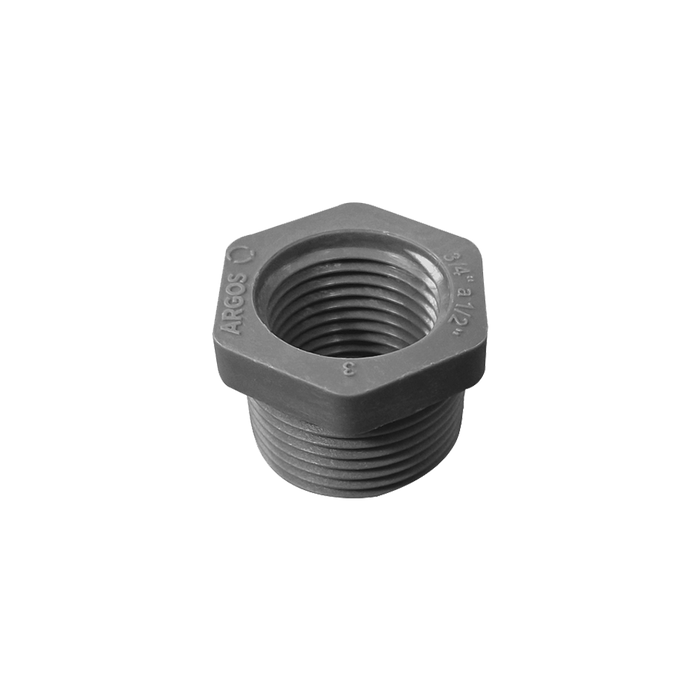 ARGOS REDUCCION NO METALICA 3/4" A 1/2" GRIS (50 PZAS