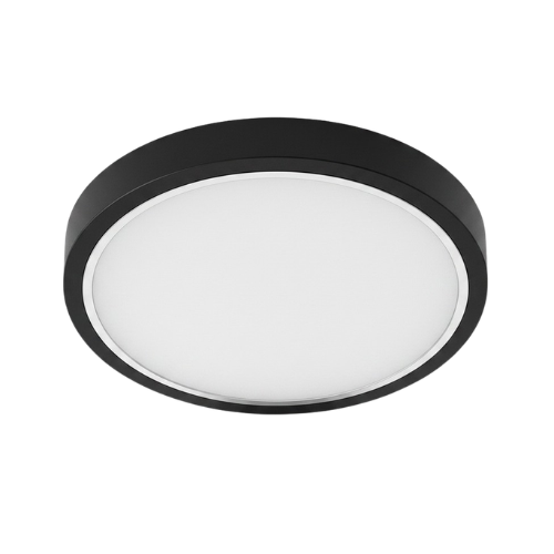 YEE DOWNLIGHT NEGRO CIRC SOBREPONER 12W 3000K 110-240V 960LM