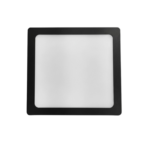 YEE DOWNLIGHT NEGRO CUAD SOBREPONER 18W 6500K 110-240V 1920LM