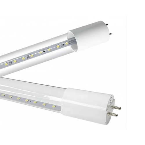 TUBO LED VIDRIO(DOBLE CONTACTO)110/240V18W 65K TRASP 1.2M