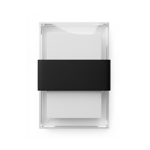 YEE ARBOTANTE ICE RECTANGULAR NEGRO 8W LED 3000K