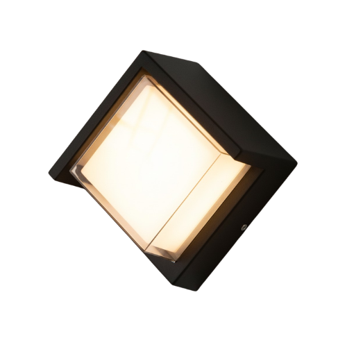 YEE ARBOTANTE QUADRUM NEGRO 8W LED 3000K