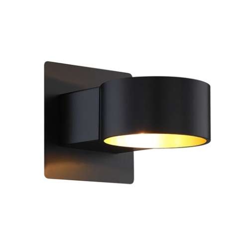 ESTEVEZ RING 6W LED LUZ NEUTRA DECORATIVE WALL NEGRO
