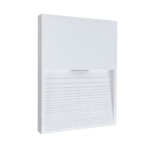 ESTEVEZ WALL RECTANGLE IP65 1W LED LUZ CALIDA   CORTESIA BLANCO