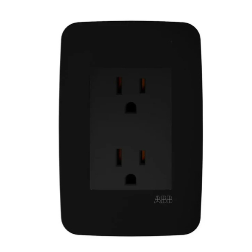 ORIGEN CONTACTO DUPLEX 2P T AISLADACON PLACA NEGRA