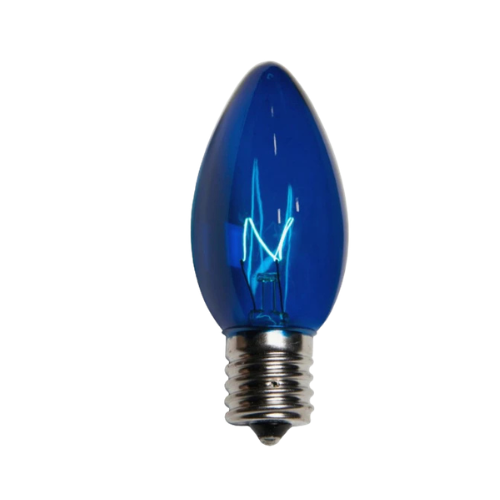 COMORSA FOCO INCANDESCENTE 7.5W AZUL 130V FIJO