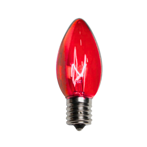 COMORSA FOCO INCANDESCENTE 7.5W ROJO 130V FIJO
