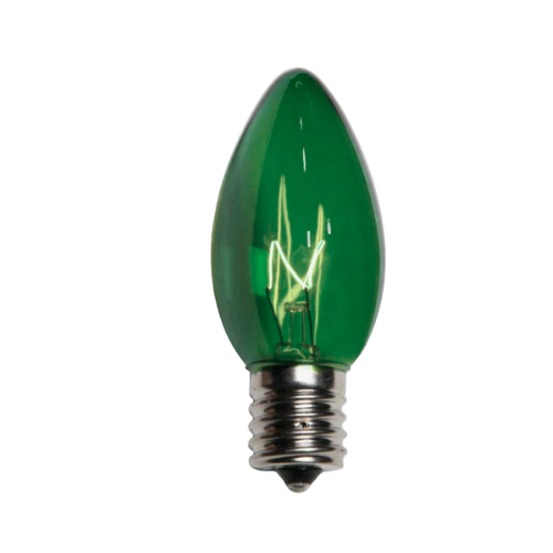 COMORSA FOCO INCANDESCENTE 7.5W VERDE 130V FIJO