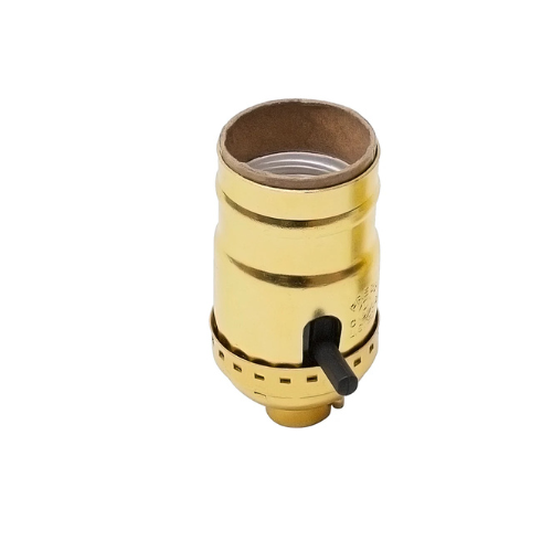 COMORSA SOCKET LATONADO C/APAGADOR DE PASO E26
