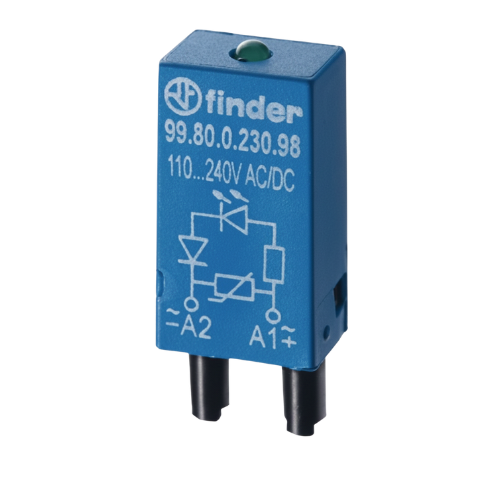 FINDER 99.80.9.024.99 LED MAS DIODO 6.24VDC