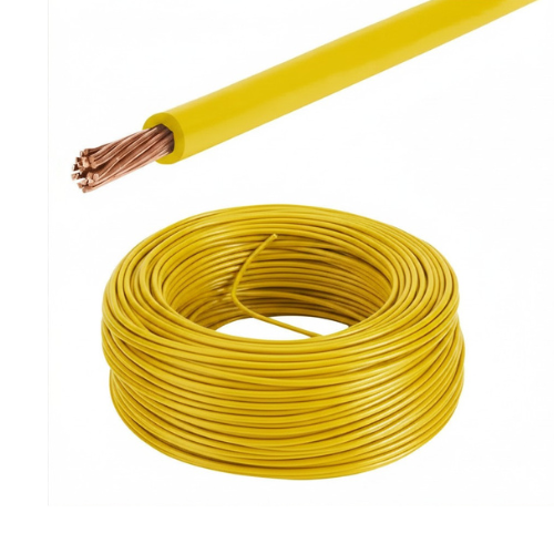ARGOS CABLE AUTOMOTRIZ CAL. 14 AWG ROLLO AMARILLO
