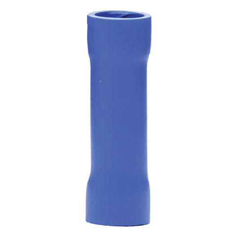 ARGOS CONECTOR A TOPE AISLADO PVC AZUL CAL. 14-16 AWG (100 PZAS)