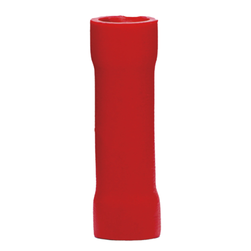 ARGOS CONECTOR A TOPE AISLADO PVC ROJO CAL. 16-22 AWG (100 PZAS)
