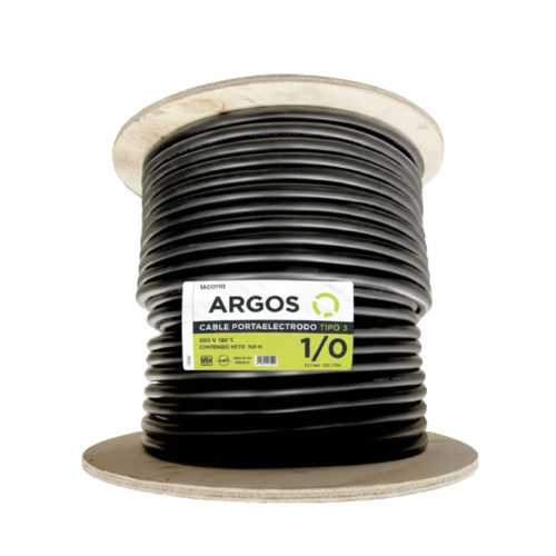 ARGOS CABLE PORTAELECTRODO 2 AWG EN ROLLO DE 100