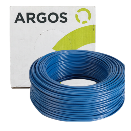 ARGOS CABLE THW 14 AWG AZUL ROLLO