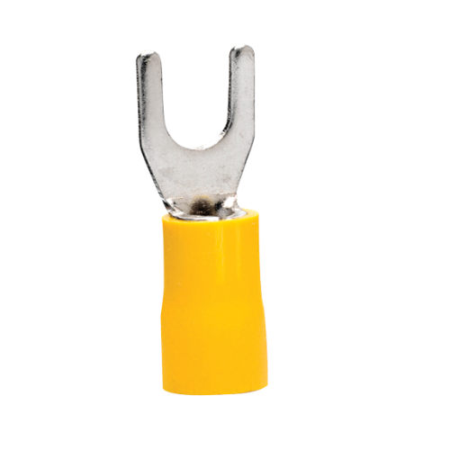 ARGOS ESPADA AISLADA AMARILLA 12-10 AWG 3/16"" (100PZAS )