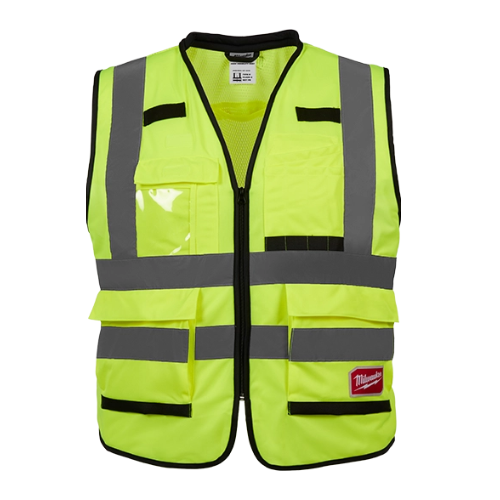 MILWAUKEE CHALECO SEGURIDAD RESIST AMARILLO ULTRA REF XXG/XXXG