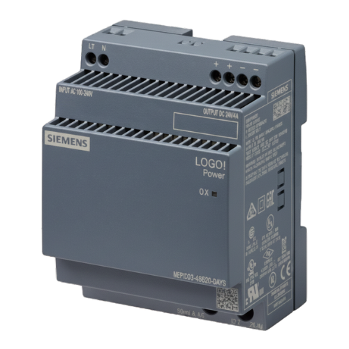 SIEMENS  LOGO POWER 1F 100-240VAC SAL 24VDC 4A