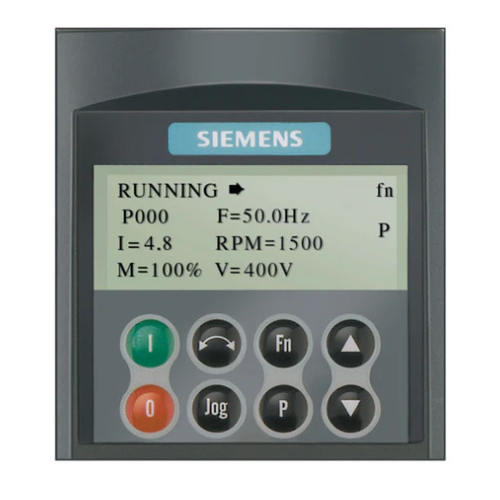 SIEMENS *SPARE PART* MICROMASTER 4 ADVANCED OPERATOR PANEL (AOP)