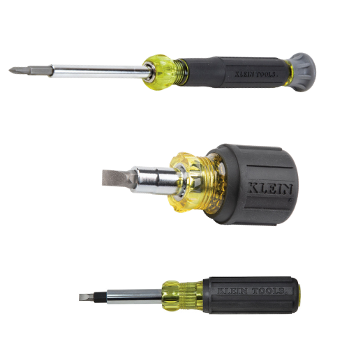 KLEIN SET DE 3 DESARMADORES MULTIPUNTA PRO 32557+32561+32581