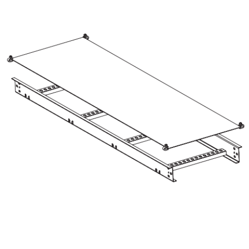 BTI MACSE TAPA LISA PARA CHAROLA ALUM 24 1.22 MTS