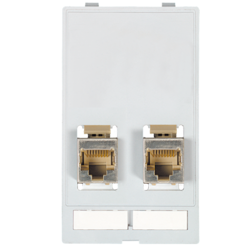 MURR ELEKTRONIK MODLINK MSDD DATA INSERT W/2 RJ45 CONNECTORS