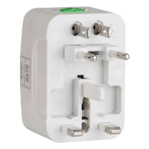STEREN ADAPTADOR UNIVERSAL DE CONTACTOS P/VIAJE