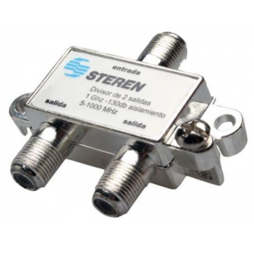 STEREN DIVISOR PARA TV 1 ENTRADA 2 SALIDAS