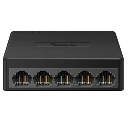 STEREN SWITCH FAST ETHERNET DE 5 PUERTOS 10/100 MBPS