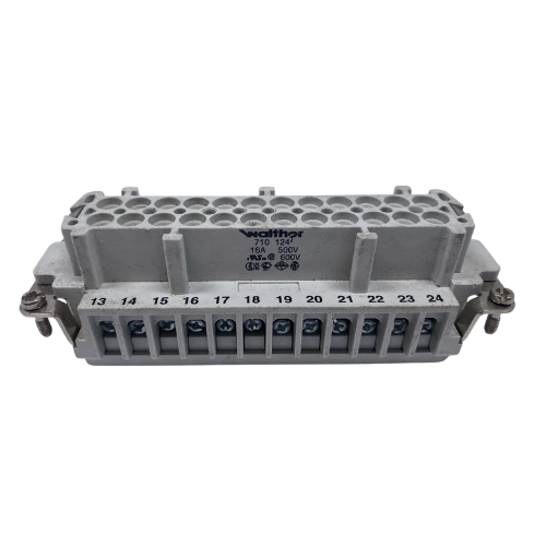 710 124 CONECTOR HEMBRA 24 POLOS SIZE 10