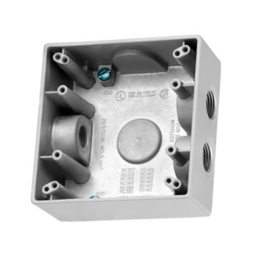 RAWELT CAJA CUADRADA APV SERIE RC 3/4" 3 ORIF