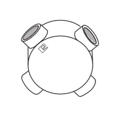 RAWELT CONDULET GUAX AREAS PELIGROSAS 19mm ( 3/4 "