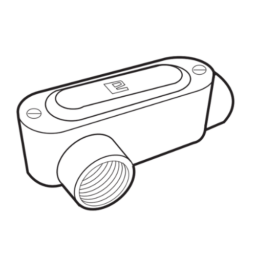 RAWELT CONDULET LR CON TAPA 19mm ( 3/4)