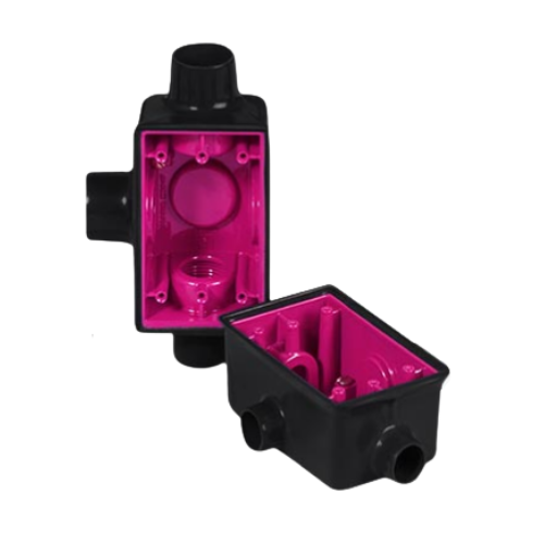 RAWELT CONDULETS FSCT 3/4" REC PVC PURPURA RR-0481-PC