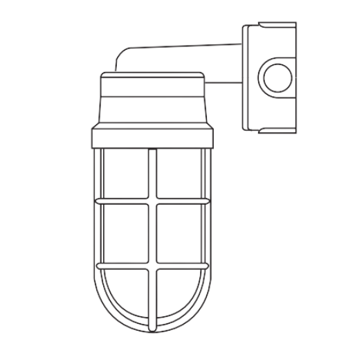 RAWELT LEVD-1-0R0T-RT.LAMPARA A PRUEBA DE INTEMPERIE LED RETRO